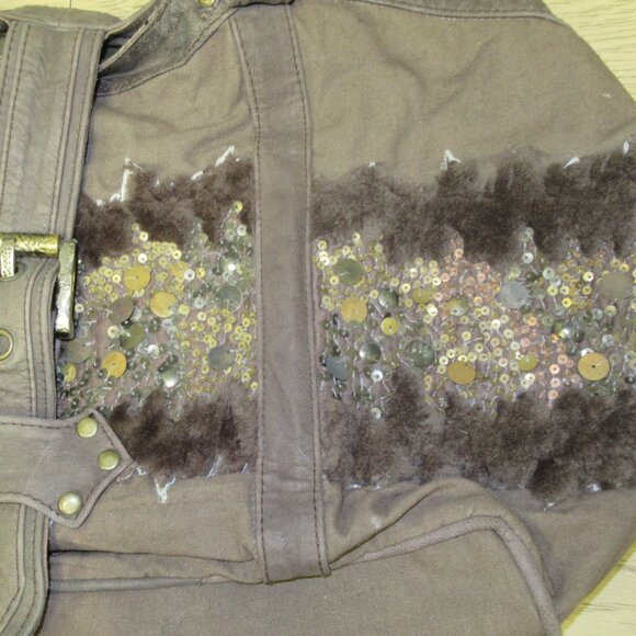 ANTIK BATIK Genuine Bag Large handbag - Picture 3 of 7